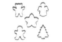 Cookie Cutter – Christmas – Mini – Set, 5 parts