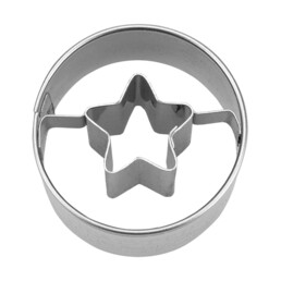 Ausstecher – Stern in Ring – Mini
