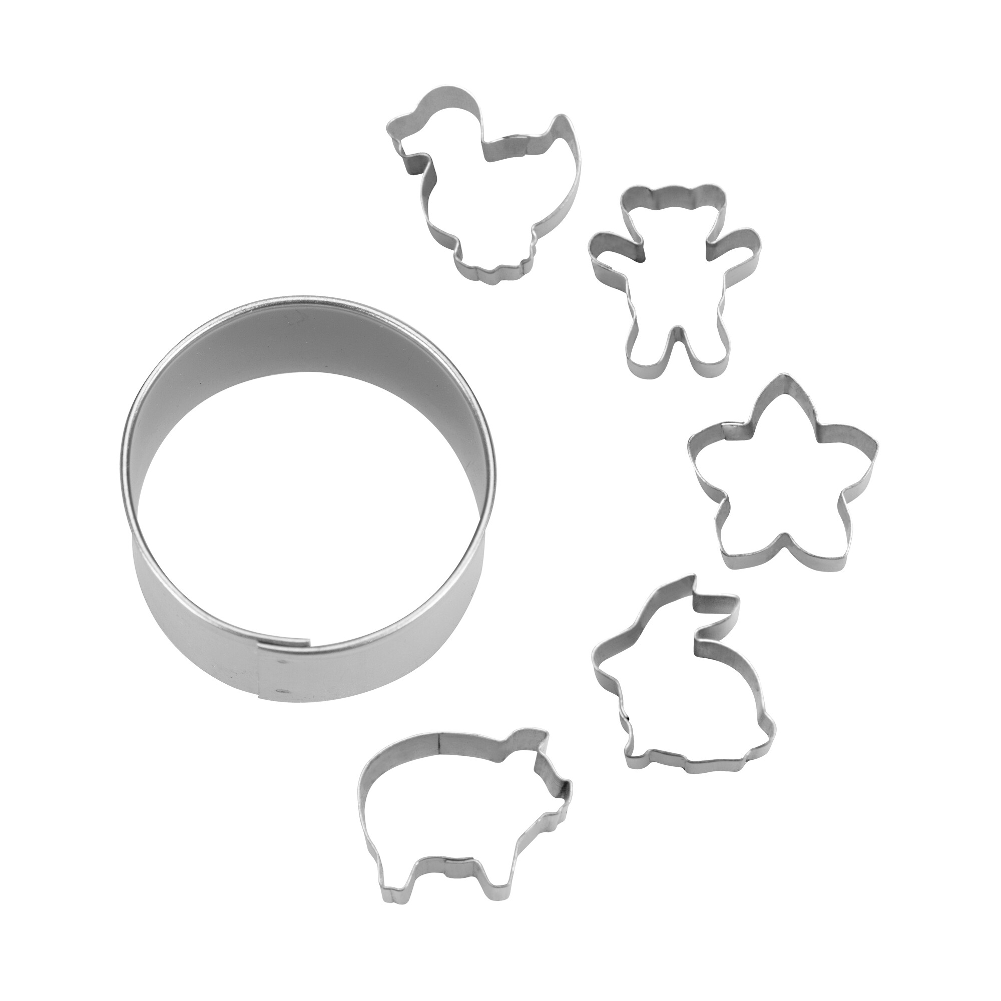 Cookie Cutter – Mini – Set, 6 parts