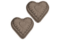 Cake mould – Heart – Mini – 2 pieces