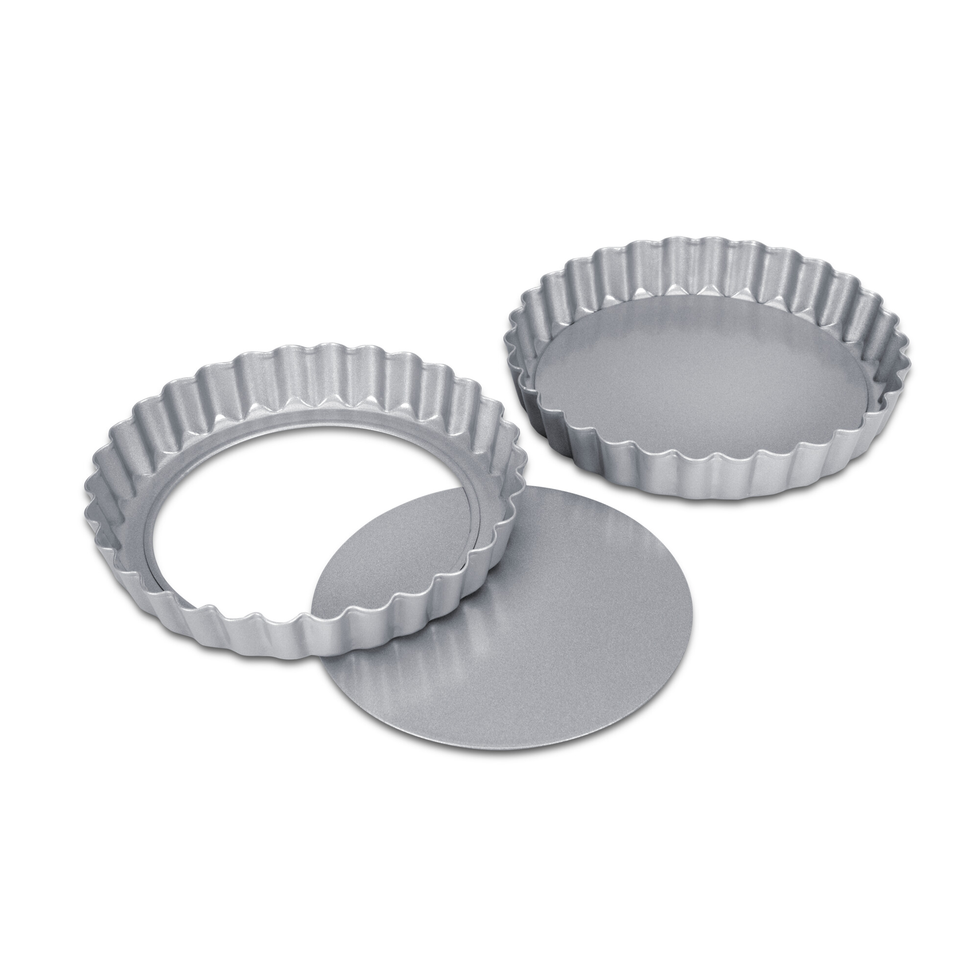 Tart tin with removable bottom – Round – 2 pieces