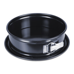 we love baking – Springform EMAILLE – mit Flachboden – Black Edition