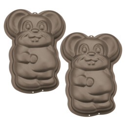 KIDS Cake mould – Cheesy the mouse – Mini – 2 pieces
