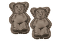 KIDS Cake mould – Eddy the teddy bear – Mini – 2 pieces