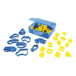 Cookie cutter with stamp – Creative box – Set, 53 parts