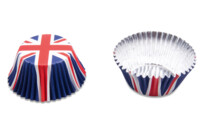 Paper cupcake liners – Great Britain – 50 pieces