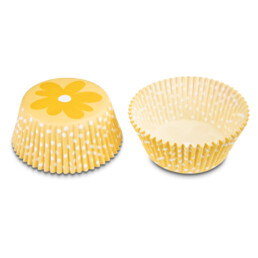 Paper cupcake liners – Flower – Maxi – 50 pieces