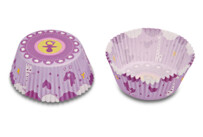 Paper cupcake liners – Baby lilac – Maxi – 50 pieces