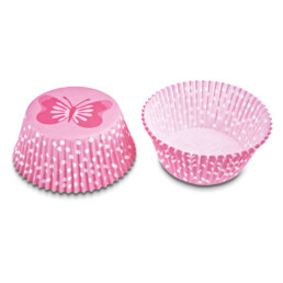 Paper cupcake liners – Butterfly – Mini – 50 pieces