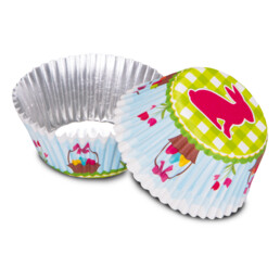 Paper cupcake liners – Little Easter bunny – 50 pieces