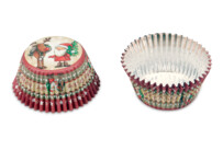 Paper cupcake liners – Merry Christmas – 50 pieces