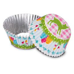 Paper cupcake liners – Easter fawn – 50 pieces