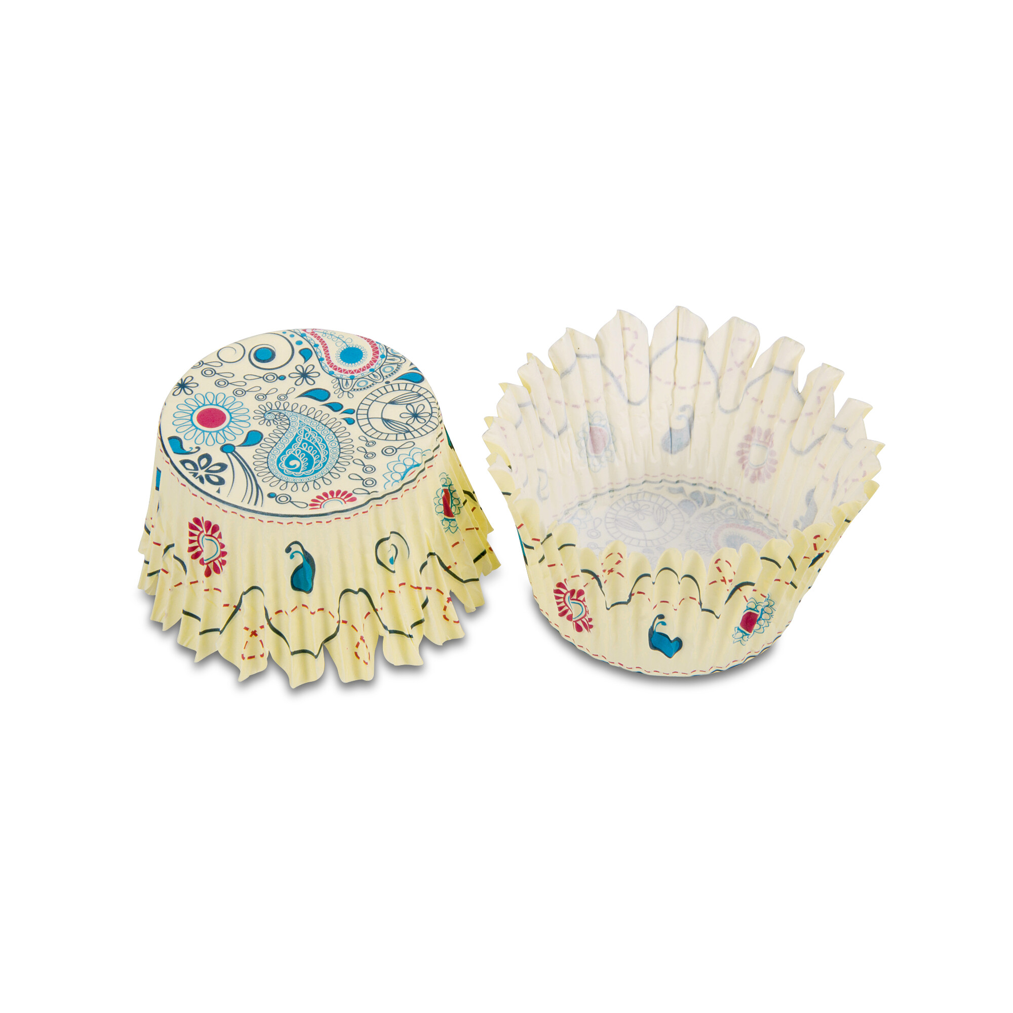 Paper cupcake liners – Paisley – Maxi – 100 pieces