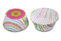 Paper cupcake liners – Stripes – Maxi – 50 pieces