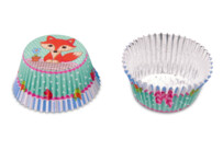 Paper cupcake liners – Fox – 50 pieces