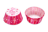 Paper cupcake liners – Music – Maxi – 50 pieces