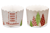 Cupcake-Backform – Yummy Christmas – Maxi – 12 Stück