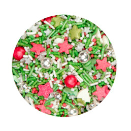 Edible sprinkle decoration – Christmas – Mix