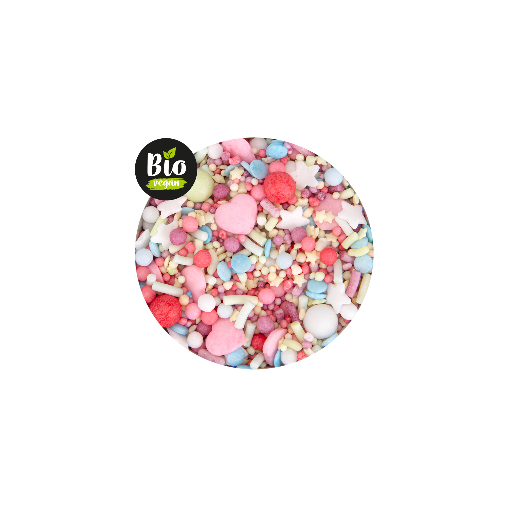 Edible sprinkle decoration – Organic Be Happy – Mix