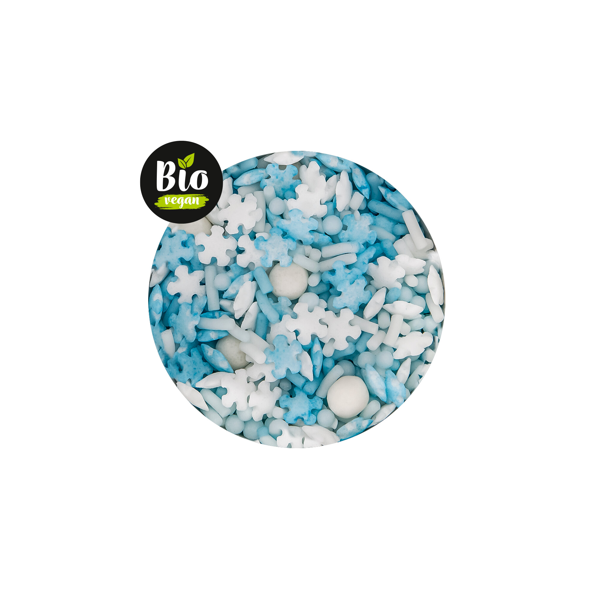 Edible sprinkle decoration – Organic Frosty – Mix
