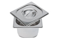 Stainless steel container – with lid