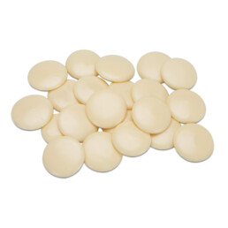 Couverture – Fine white chocolate – Coins