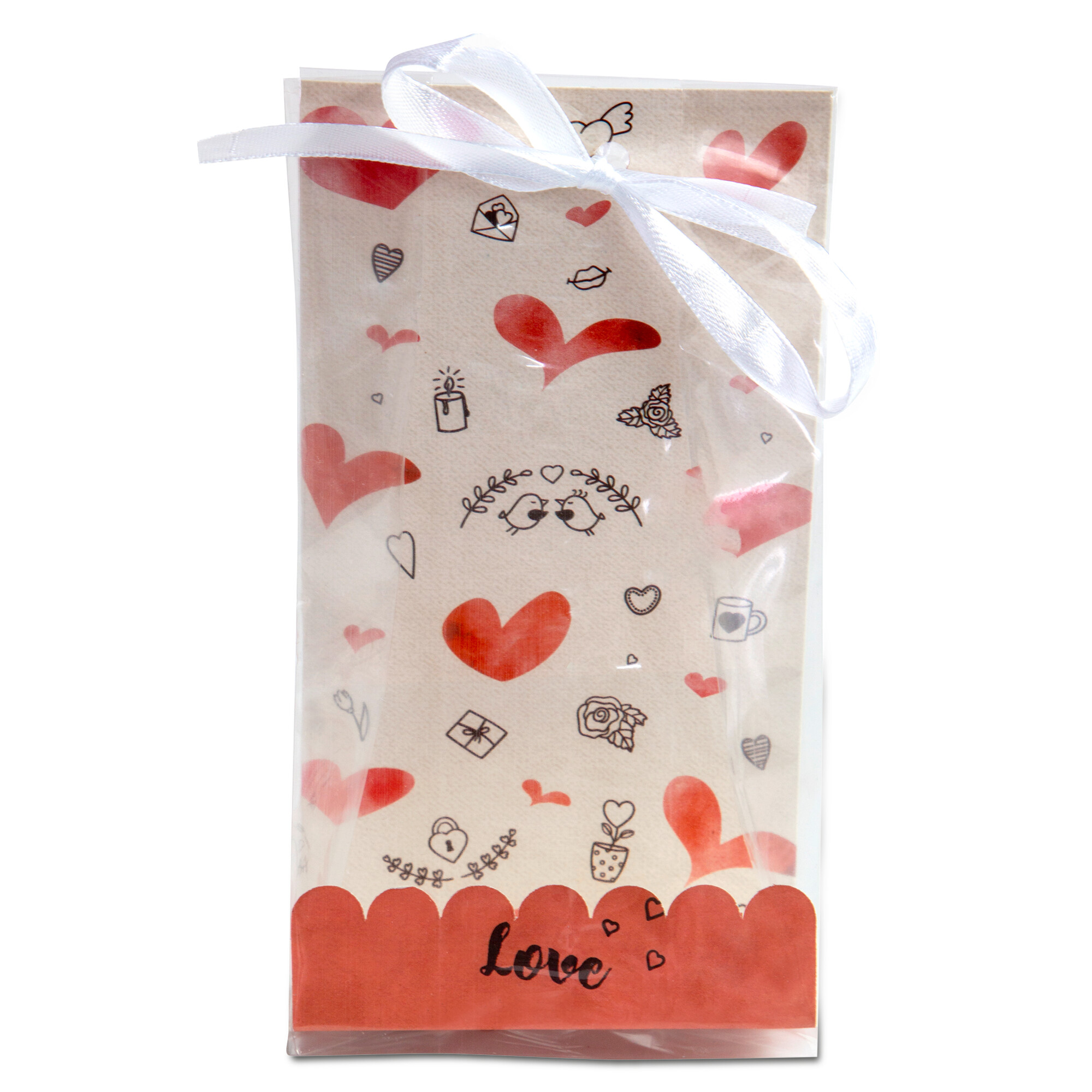 Geschenktüten – Sweet Love – Set, 24-teilig