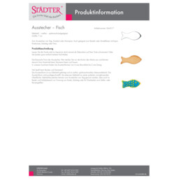 Ausstecher – Fisch (PDF) Ausstecher – Fisch 064317